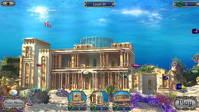 Jewel Match Atlantis Solitaire Collector's Edition