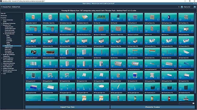 GameGuru MAX 3D Models Booster Pack