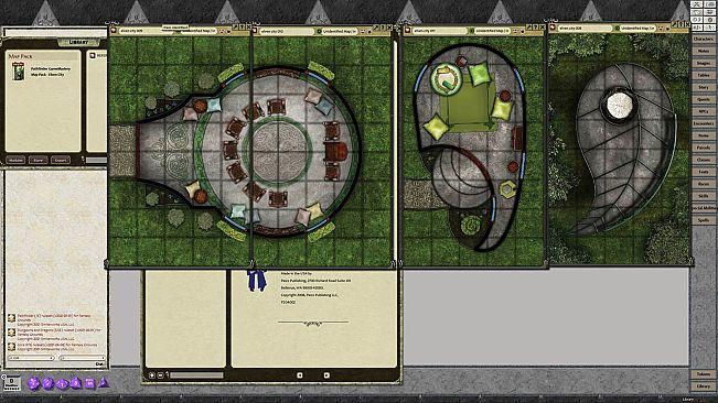 Fantasy Grounds - Pathfinder RPG - GameMastery Map Pack Elven City