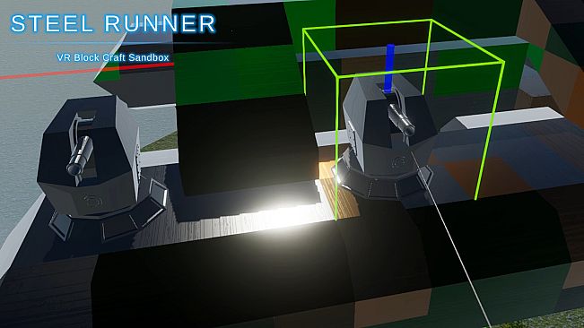 Steel Runner - VR Block Craft Sandbox