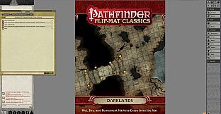 Fantasy Grounds - Pathfinder RPG - Pathfinder Flip-Mat - Classics Darklands