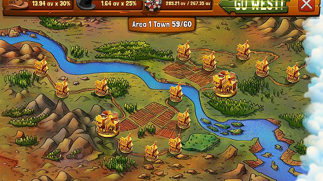 Wild West Saga: Idle Tycoon Clicker