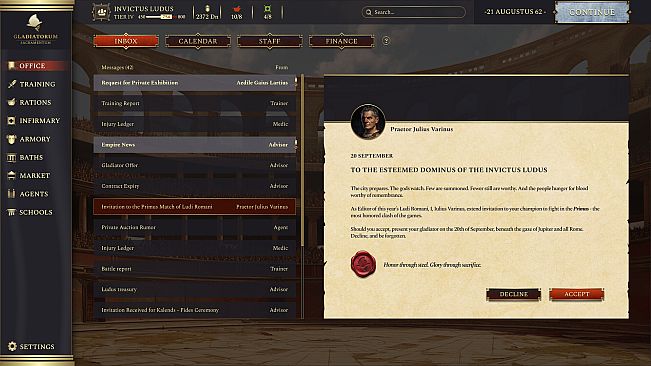 Gladiatorum: Sacramentum