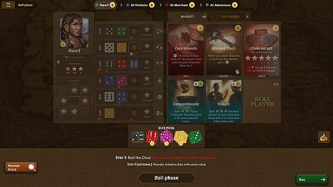 Roll Player - The Board Game