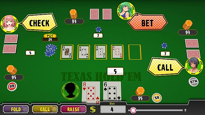 Poker Pretty Girls Battle: Texas Hold'em