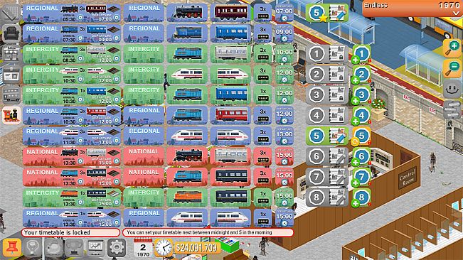 Train Station Simulator