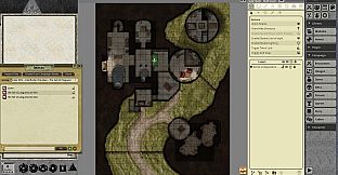 Fantasy Grounds - Pathfinder RPG - Pathfinder Flip-Mat: The Fall of Plaguestone