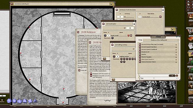 Fantasy Grounds - C&C: U1 Shadows of Halfling Hall