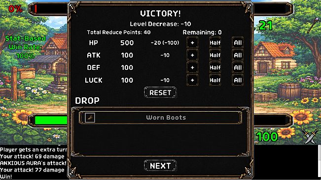 Lv Down RPG