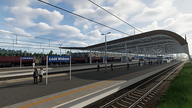 SimRail - The Railway Simulator: Łódź - Warsaw