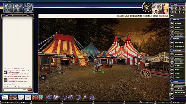 Fantasy Grounds - FG Immersive Carnival Map Pack