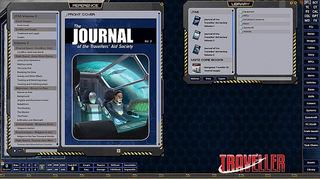 Fantasy Grounds - Journal of the Travellers' Aid Society Volume 3