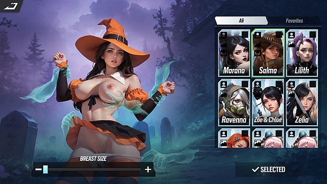Lust Goddess — Mascot Salma Halloween