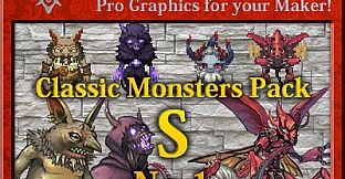 RPG Maker MV - TOKIWA GRAPHICS Classic Monsters Pack S No.1