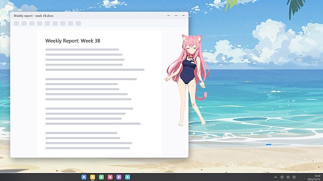 喵～该工作啦！ Nya! Back to Work - 开发者支持包 1 / Supporter Pack 1