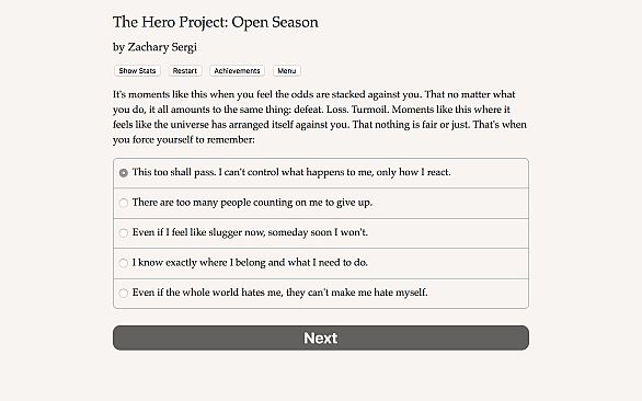 The Hero Project: Open Season