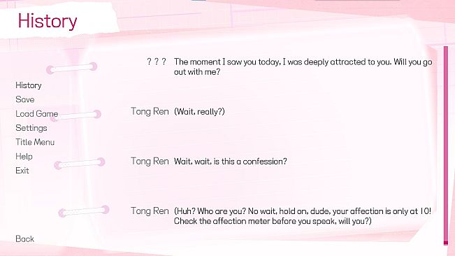 MC not romancing LIs