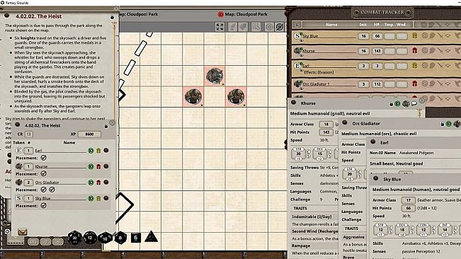 Fantasy Grounds - D&D Adventurers League EB-07 Song of the Sky
