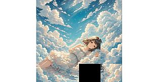The girl in the clouds