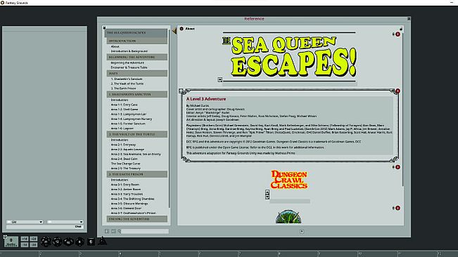 Fantasy Grounds - Dungeon Crawl Classics #75: The Sea Queen Escapes