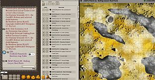 Fantasy Grounds - Meanders Map Pack: Planetside (Map Pack)