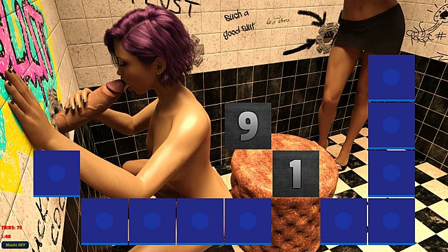 Sexy Memory Puzzle - Futanari Gloryhole