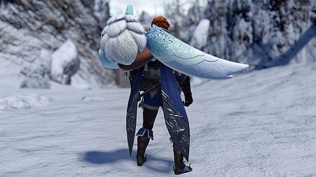 Monster Hunter Rise - "Stuffed Goss Harag" Hunter layered weapon (Dual Blades)