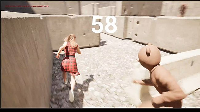 Playing tag with a bear