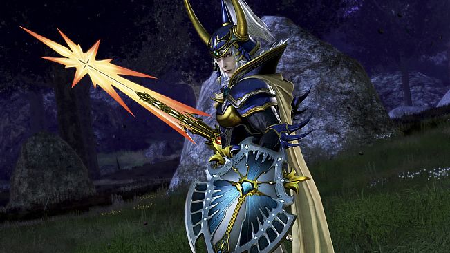 DFF NT: Sun Blade / Diamond Shield, Warrior of Light's 4th Weapon Set