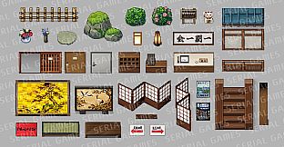 RPG Maker MZ - SERIALGAMES Japan travel spots Ryokan-Japanese INN SET