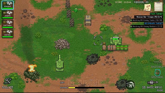 TEAM SIX - Armored Troops