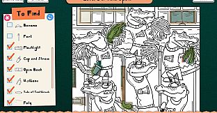 INK ENIGMA: Coloring Hidden Objects