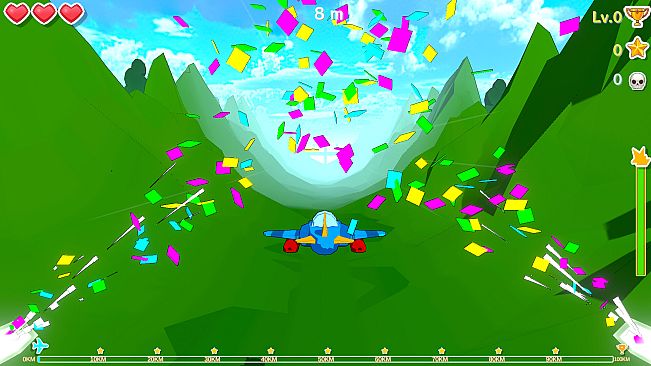 Fly Over! 100KM! Mountains!