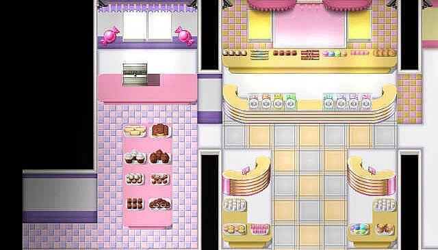 RPG Maker MZ - KR Candy Shop Tileset