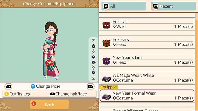Wa-Style New Year Set - WorldNeverland - Daily Life in the Elnea Kingdom - Another Life Adventure