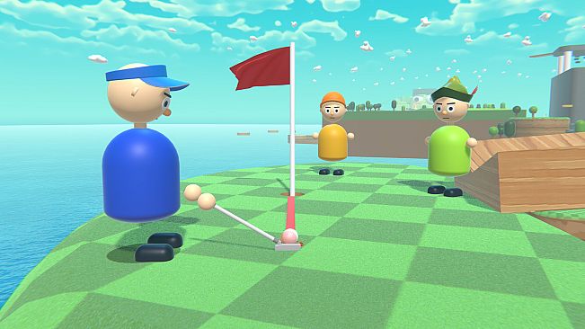Multiplayer Platform Golf