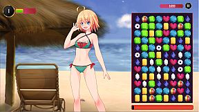 My hot beach vacation