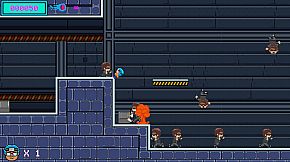 Pixel Waifu: Escape from the dark corporation. The telepathic power of a lovestruck otaku