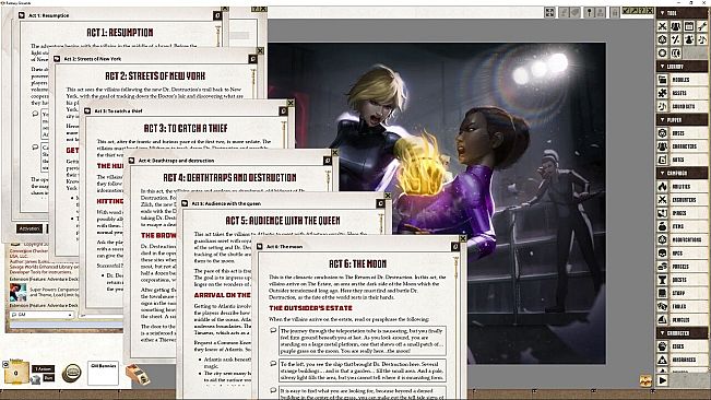 Fantasy Grounds - The Return of Dr. Destruction Adventure
