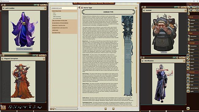 Fantasy Grounds - Pathfinder RPG - Campaign Setting: Horror Realms