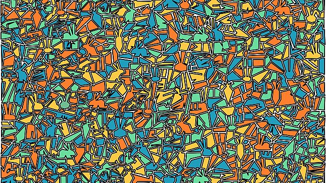 I commissioned some abstract bunnies