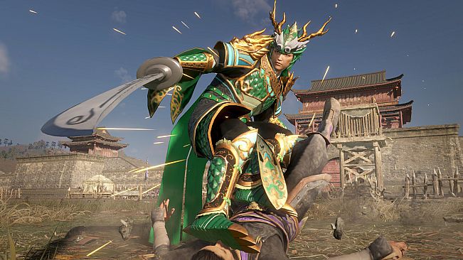 DYNASTY WARRIORS 9 Empires - Unisex Custom Azure Dragon Armor Set