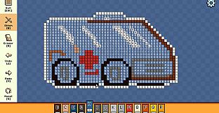 Pixel Cross Stitch - Tiny Vehicles Pack