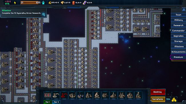 Planetary Factory - An Idle Automation Game