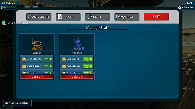 Alien Market Simulator