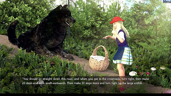 Non-Linear Text Quests - Return of Red Riding Hood Enhanced Edition