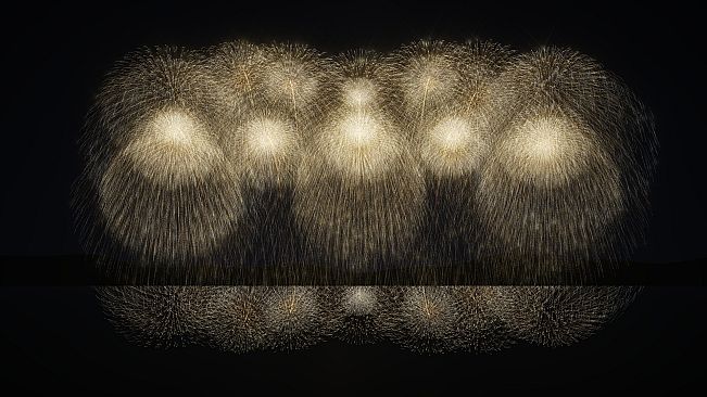 BURST NOIR - Fireworks Simulator