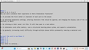 Retro Elimination Flashcards 2