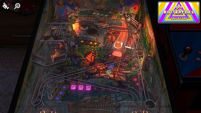 Zaccaria Pinball - Farfalla Deluxe Pinball Table