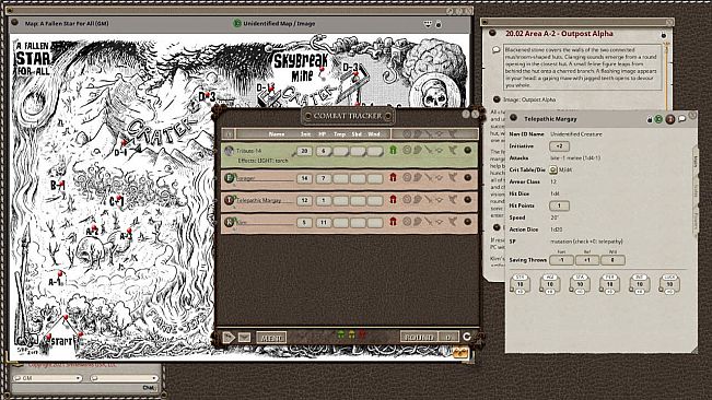 Fantasy Grounds - Mutant Crawl Classics #2: A Fallen Star For All